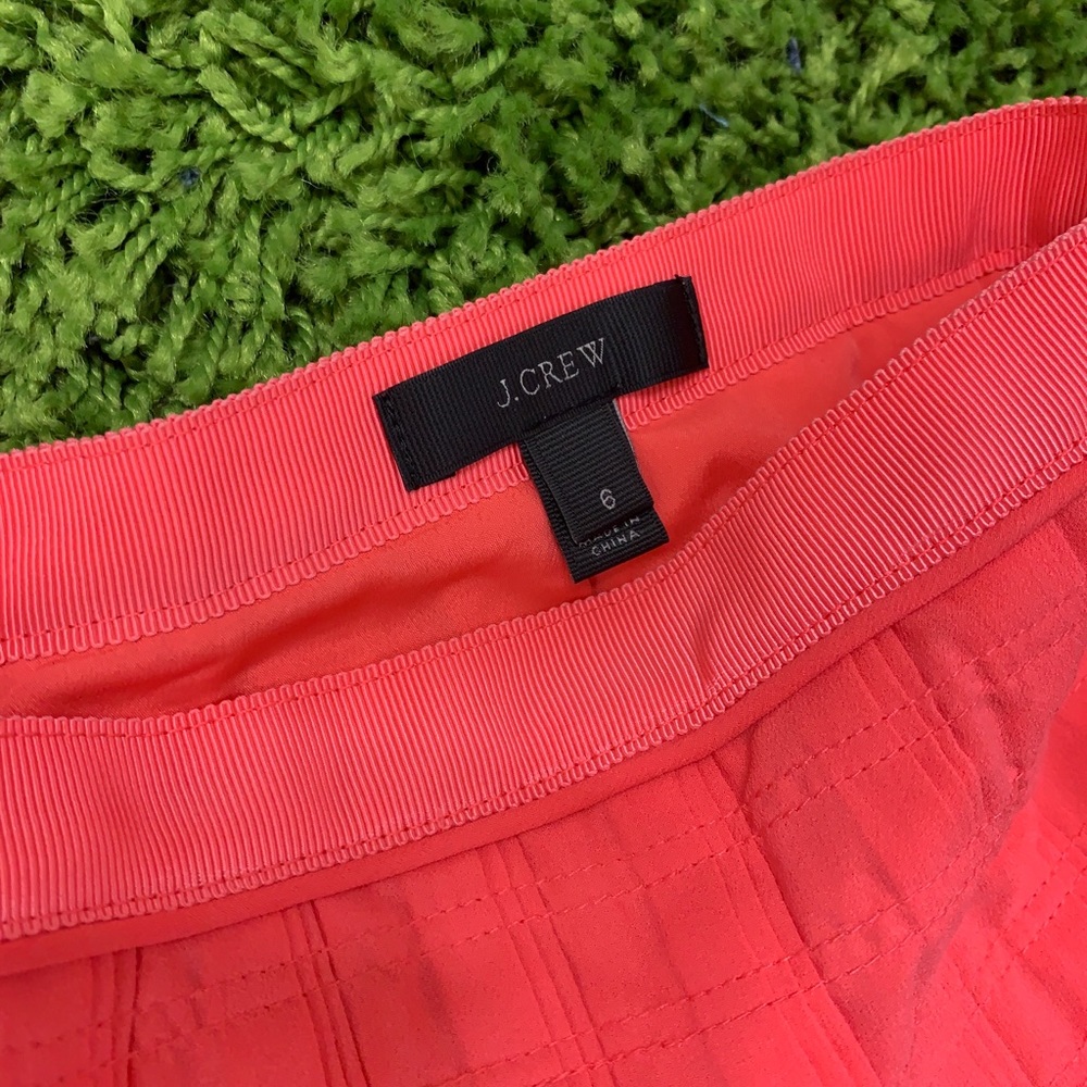 J.Crew Pleated Lattice Skirt - Picture 3 of 5